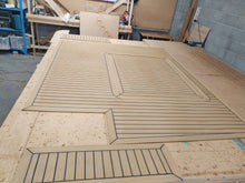 Load image into Gallery viewer, Princess 38 pvc synthetic teak decking
