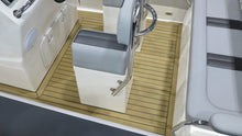 Load image into Gallery viewer, 6m Ballistic Rib pvc synthetic teak decking
