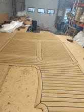 Load image into Gallery viewer, Princess 42 pvc synthetic teak deck
