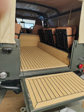 Load image into Gallery viewer, Land Rover 110 Defender pvc synthetic teak decking
