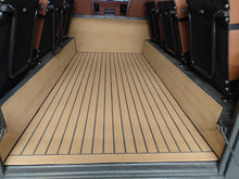 Load image into Gallery viewer, Land Rover 110 Defender pvc synthetic teak decking
