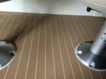Load image into Gallery viewer, Quicksilver 605 pvc synthetic teak decking
