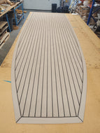Ribeye A600. Ribeye Rib Flooring in Synthetic Teak
