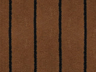 Teak and Black tuft teak carpet 3.95 m width. Priced per linear metre off a 30m roll.