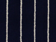 Navy and Cream tuft teak carpet. 1.95m width. Priced per linear metre off a 30m roll.