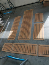 Load image into Gallery viewer, Dehler 31 Sailboat pvc synthetic teak decking
