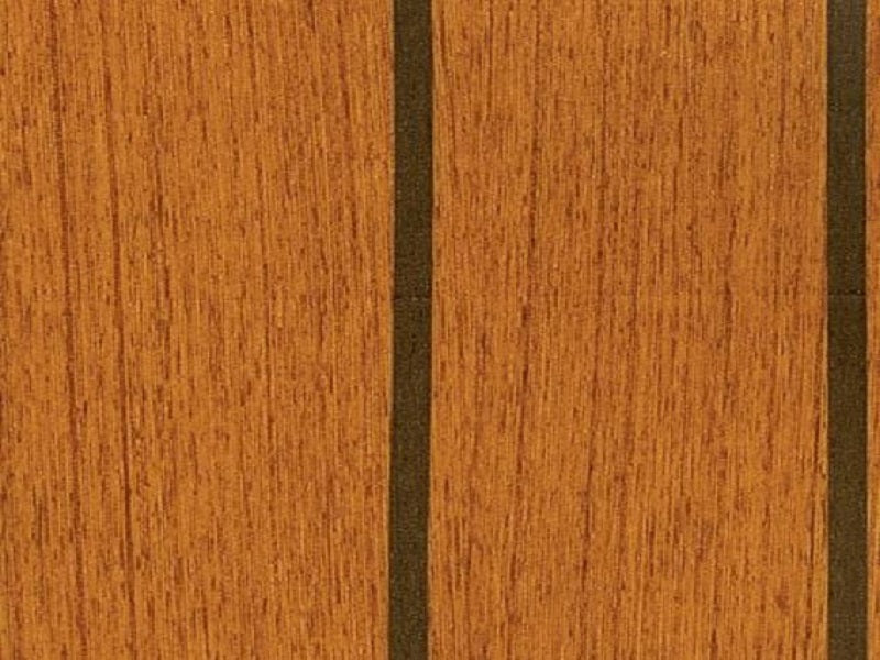 375 Teak and Ebony IMO/MED Commercial sheet vinyl wood effect. 6ft x 60ft (1.8m x 18.2m) rolls